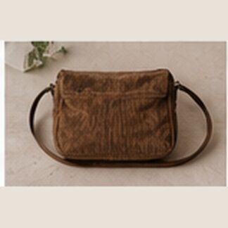 AuraStyle - Corduroy Crossbody Bag