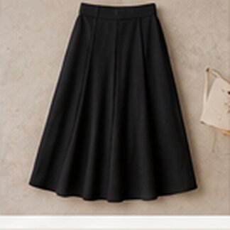 AuraStyle - A-Line Midi Skirt