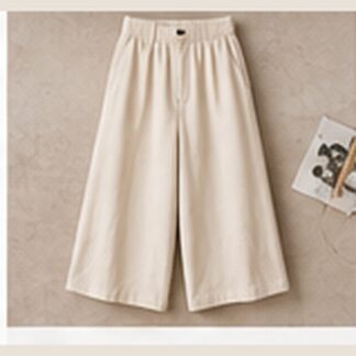 AuraStyle - Elastic Waist Culottes