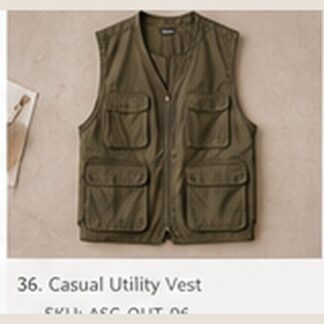 AuraStyle - Casual Utility Vest
