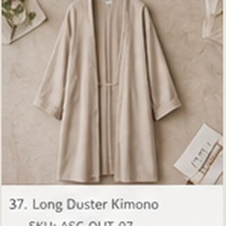 AuraStyle - Long Duster Kimono