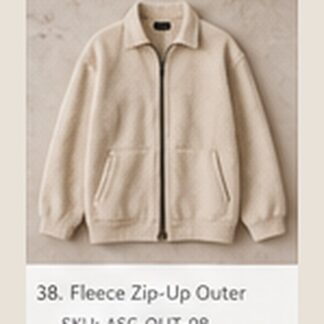 AuraStyle - Fleece Zip-Up Outer