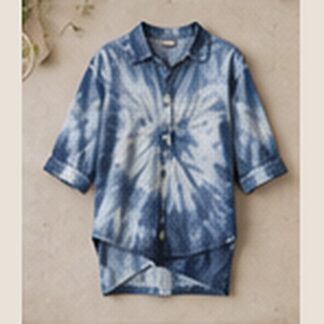 AuraStyle - Tie-Dye Oversized Shirt